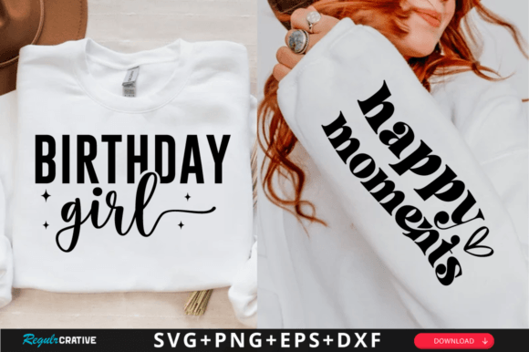 Birthday Girl Sleeve SVG: A Versatile Design Asset