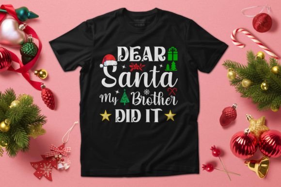 Dear Santa Funny Christmas SVG Design: Creative Holiday Assets