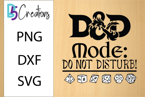 DnD Mode: DO NOT DISTURB Tshirt Design