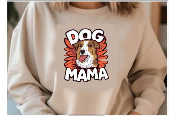 Dog Mama T Shirt Design Sublimition 1: A Designer's Asset