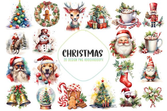 Elevate Your Holiday Projects with a Festive Christmas Design Pack