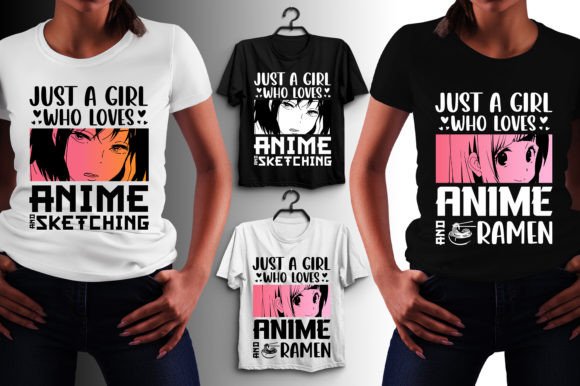 Elevate Your Merchandise with a Professional Anime T-Shirt Design