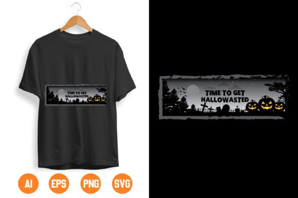 HalloweenT-Shirt Design-14: A Versatile Creative Asset