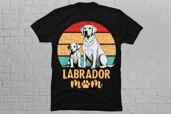 Labrador Retriever Dog T-shirt Design: Creative Asset Guide