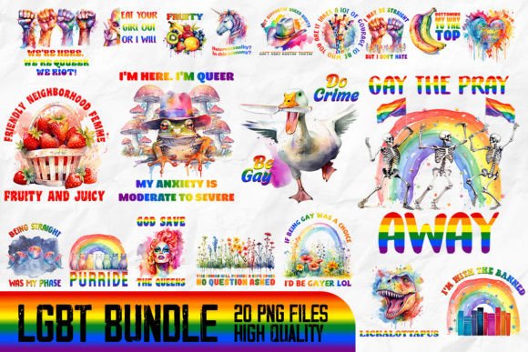 Pride Sublimation Bundle Design: A Creative Toolkit for Inclusive Branding