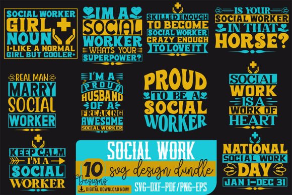 Social Work SVG Design Bundle: Elevate Your Creative Projects
