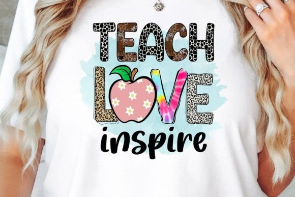 Teach Love Inspire: A PNG Design for Meaningful Branding