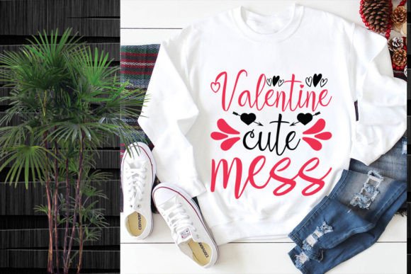 Valentine Cute Mess SVG Design: Trendy & Versatile Graphics