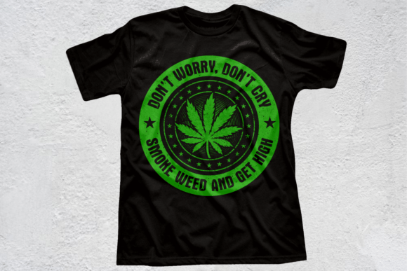 Visual Design & Typography for Bold Cannabis Apparel