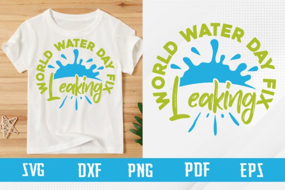 World Water Day Fix Leaking SVG: Purposeful Design Assets